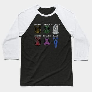 The Ex-Wives - Six the Musical Baseball T-Shirt